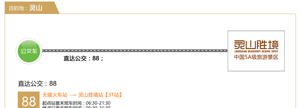 交通指引_公交【灵山拈花湾预定网】
